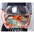 wholesale clear large small round glass fish bowl